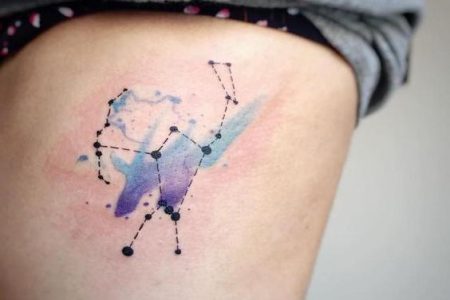 Orion Constellation Tattoo
