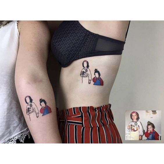 Sisters tattoo idea