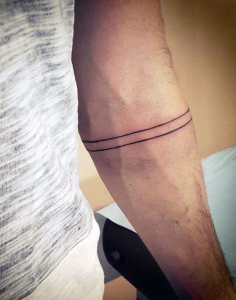 Tiny Armband Tattoo