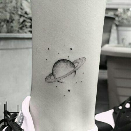 Simple Space Tattoos: 40+ Most Beautiful Cosmos Tattoo Ideas