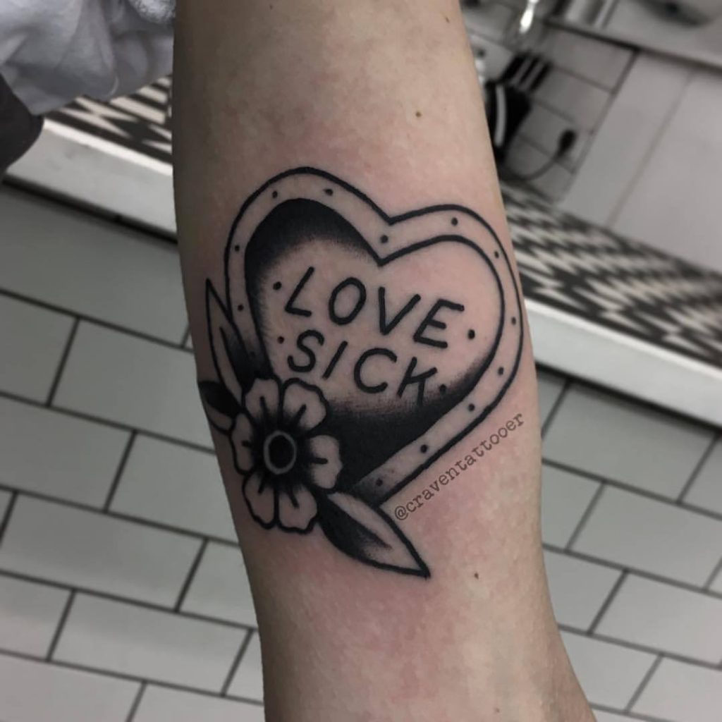Lovesick tattoo