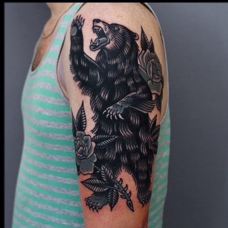 Bear Tattoo: 45 Most Amazing Bear Tattoo Ideas You Have To See