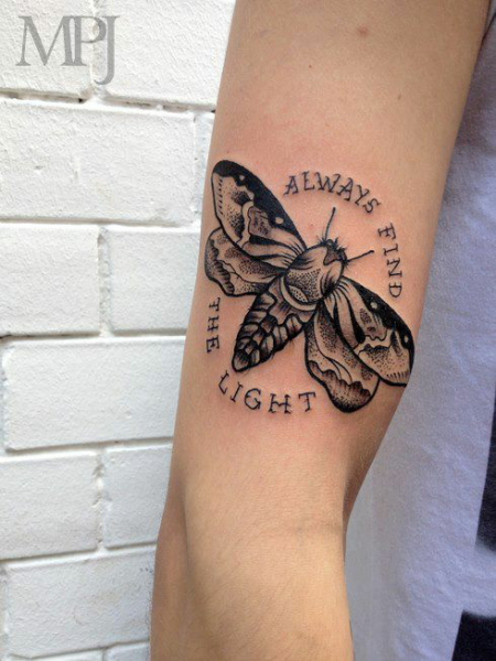 Moth Tattoo Ideas And Meanings: These 65 Tattoos Will Blow Your Mind