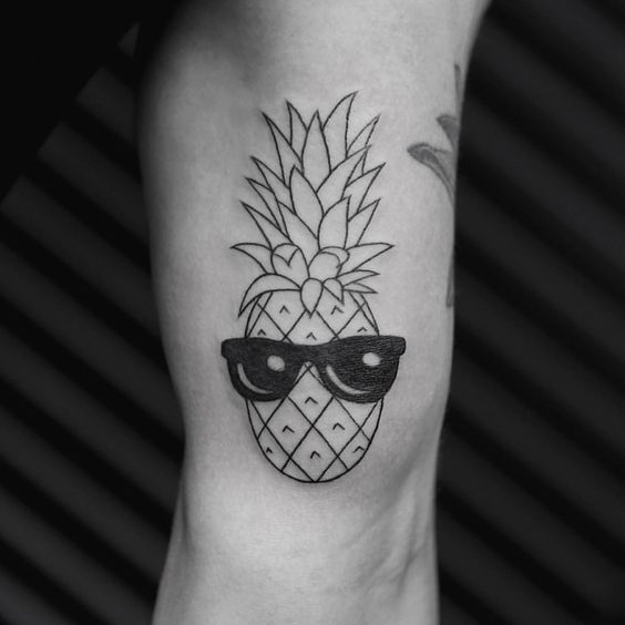Cool guy pineapple
