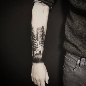 Forest Tattoo Ideas For People Who Care About Nature