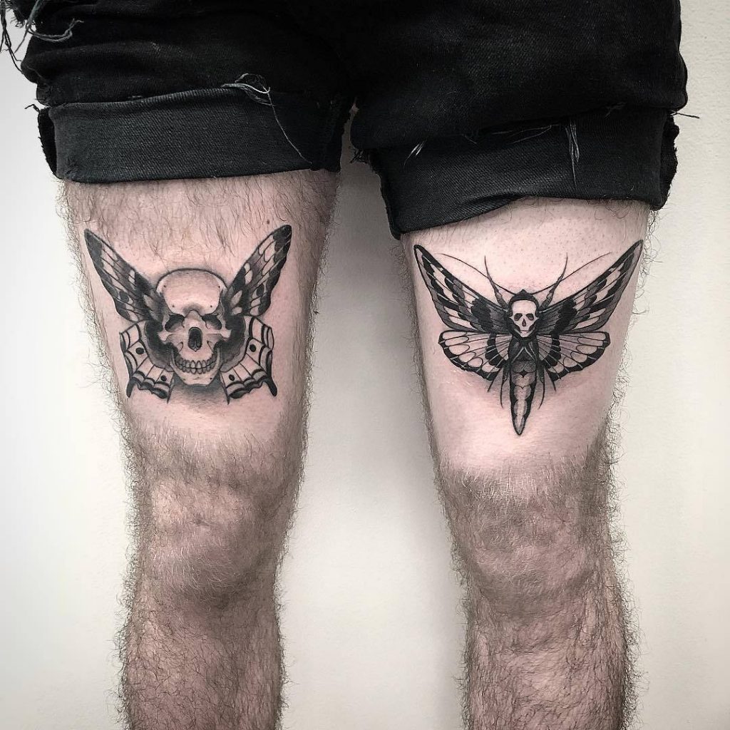 Moths on thighs by pari corbitt