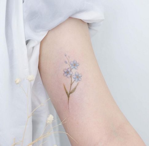 Super delicate piece on the left bicep