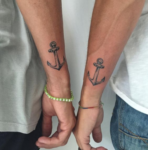Matching anchors on wrists