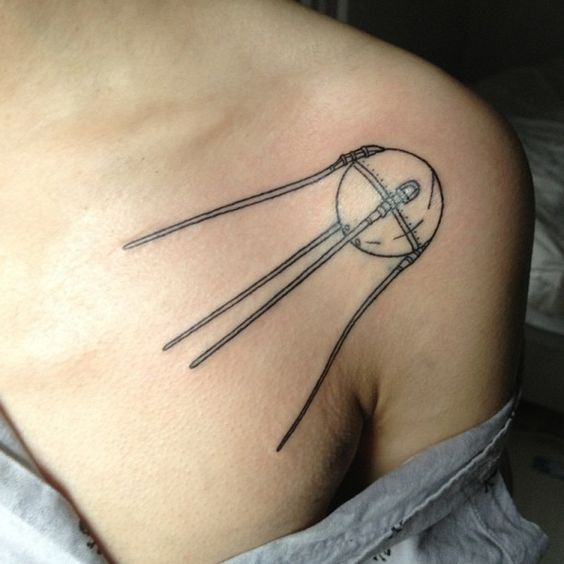 Sputnik tattoo