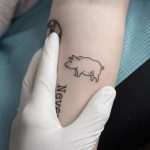 Pig Tattoo Ideas For Animal Lovers And Vegans 🐷